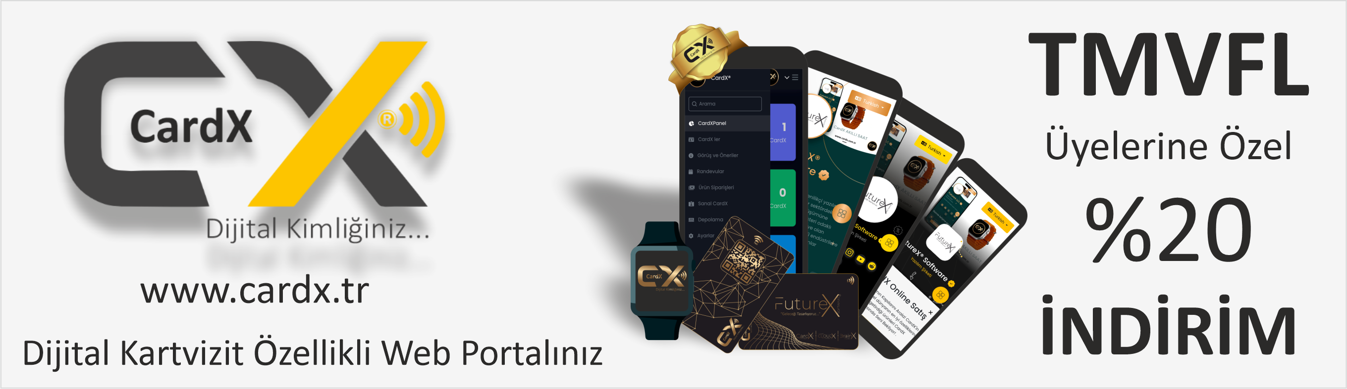 CardX Anasayfa Yatay Reklam
